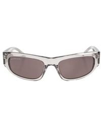 Balenciaga - Eyewear Logo D-Frame Sunglasses - Lyst