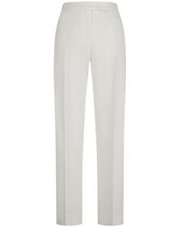 Max Mara - Cotton Satin Trousers - Lyst