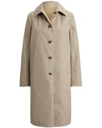 Ralph Lauren - Reversible Balmacaan Coat - Lyst