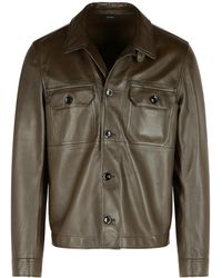 Tom Ford - Button-Up Long-Sleeved Jacket - Lyst
