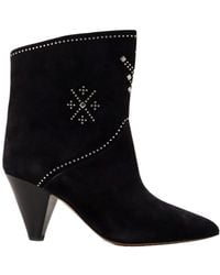 Isabel Marant - Loline Studded Boots - Lyst