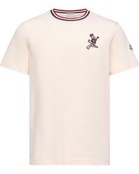 Moncler - Mascot Patch Trim T-Shirt - Lyst