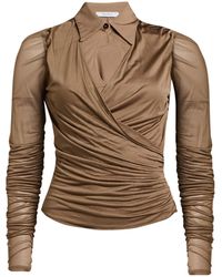 Max Mara - Plain Colour Tops - Lyst