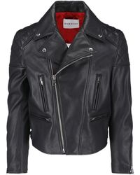 Givenchy - Leather Biker Jacket - Lyst