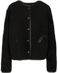 Blazé Milano - Blazé Milano Gliss Bolero Reversible Shearling Jacket - Lyst