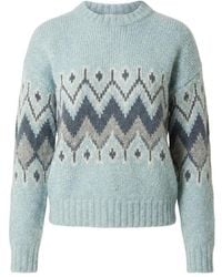 Eleventy - Ribbed Crew Neck Sweater - Lyst