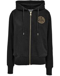 Versace Jeans Couture - V-Emblem Hoodie - Lyst