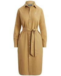 Polo Ralph Lauren - Shirt Dresses - Lyst