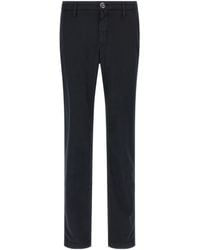 Jacob Cohen - Logo Plaque Straight-Leg Trousers - Lyst