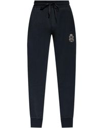 Dolce & Gabbana - Heraldic Patch Sweatpants - Lyst