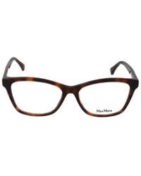 Max Mara - Square Frame Glasses - Lyst