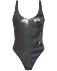DIESEL 'bfsw-tessah' One-piece Swimsuit in Black | Lyst