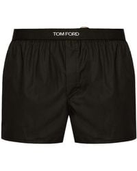 Tom Ford - Logo Waistband Stretched Boxers - Lyst