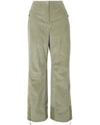 Sease - Akuna Padded Corduroy Straight-Leg Ski Pants - Lyst