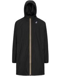 K-Way - Long Waterproof Jacket - Lyst