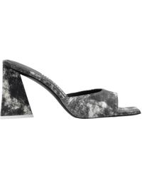 The Attico - The Mini Devon Open-Toe Mules - Lyst