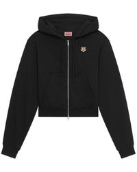 KENZO - Tiger Patch Zip-Up Jacket - Lyst