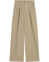 Celine - Pleated Trousers - Lyst