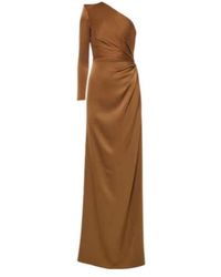 Alex Perry - One-Shoulder Satin Gown - Lyst