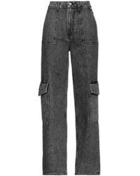 Ganni - Denim Trousers - Lyst
