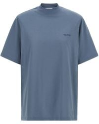 The Attico - Mock-Neck T-Shirt - Lyst