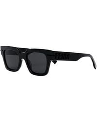 Fendi - Eyewear Square Frame Sunglasses - Lyst