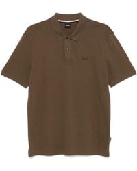 BOSS - Short-Sleeved Polo Shirt - Lyst