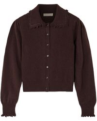 Ulla Johnson - Collared Cashmere Cardigan - Lyst