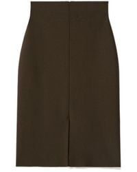 JOSEPH - Safir Back-Zip Midi Skirt - Lyst