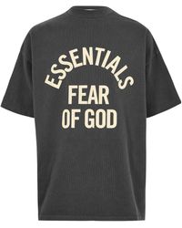 Fear Of God - Crew Neck Short-Sleeved T-Shirt - Lyst