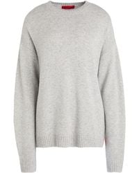 MAX&Co. - Ribbed Crew Neck Sweater - Lyst