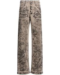 Rick Owens - Geth Denim Mid Rise Baggy Jeans - Lyst