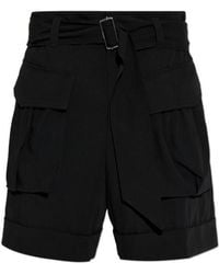 Lanvin - Belted Cargo Shorts - Lyst
