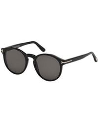 Tom Ford - Eyewear Ian Round Frame Sunglasses - Lyst