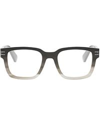 BVLGARI - Bulgari Rectangular Frame Glasses - Lyst