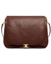 Celine - Soft Triomphe Besace - Lyst