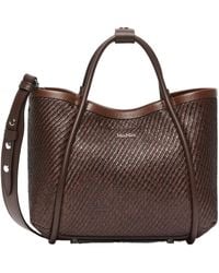 Max Mara - Logo Plaque Top Handle Bag - Lyst