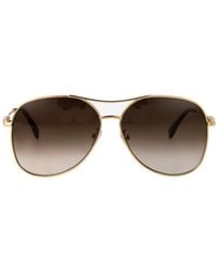 Fendi - Eyewear Pilot Frame Sunglasses - Lyst