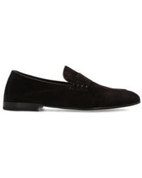 Bally - 'Elios' Suede Loafers - Lyst