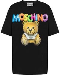 Moschino - Teddy Bear Printed T-Shirt - Lyst