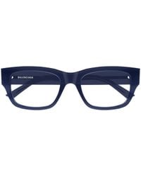 Balenciaga - Eyewear Rectangular Frame Glasses - Lyst