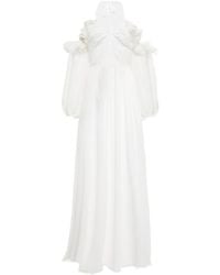 Giambattista Valli - Off-The-Shoulder Silk Gown - Lyst