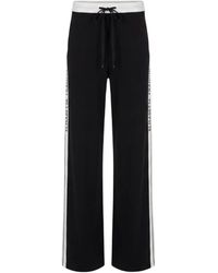 Elisabetta Franchi - Drawstring Knitted Pants - Lyst
