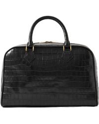 Nili Lotan - Jaclyn Croc-Effect Leather Tote - Lyst