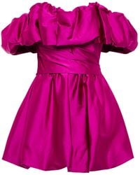 Jonathan Simkhai - Off-Shoulder Pleated Dress - Lyst
