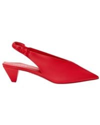 Loewe - Pointed-Toe Slingback Pumps - Lyst