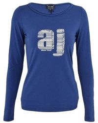 Armani Jeans - Logo T-Shirt - Lyst