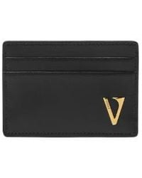 Versace - V-Logo Card Holder - Lyst