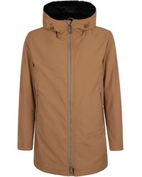 Herno - Keystone High-Neck Hooded Coat - Lyst
