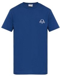 Moschino - T-Shirt With Embroidered Logo - Lyst